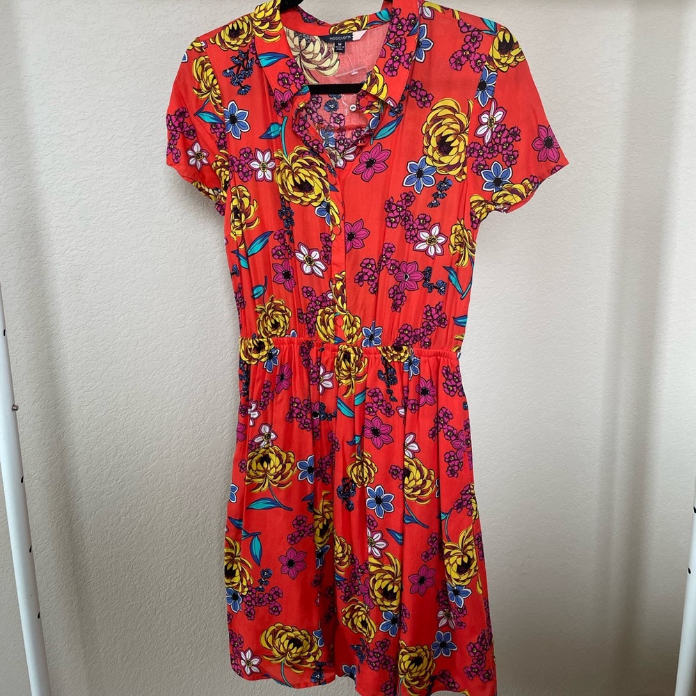ModCloth Floral Dress